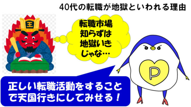 40代　転職　地獄