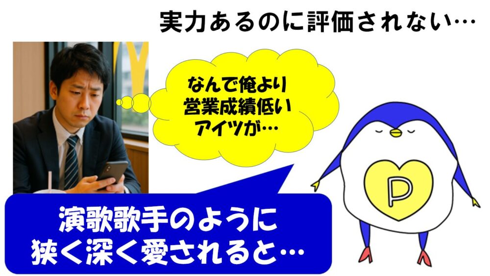 評価される人とされない人