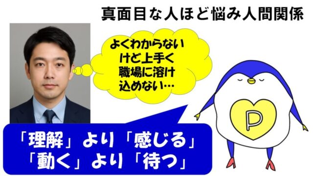 職場でコミュニケーションが取れない人